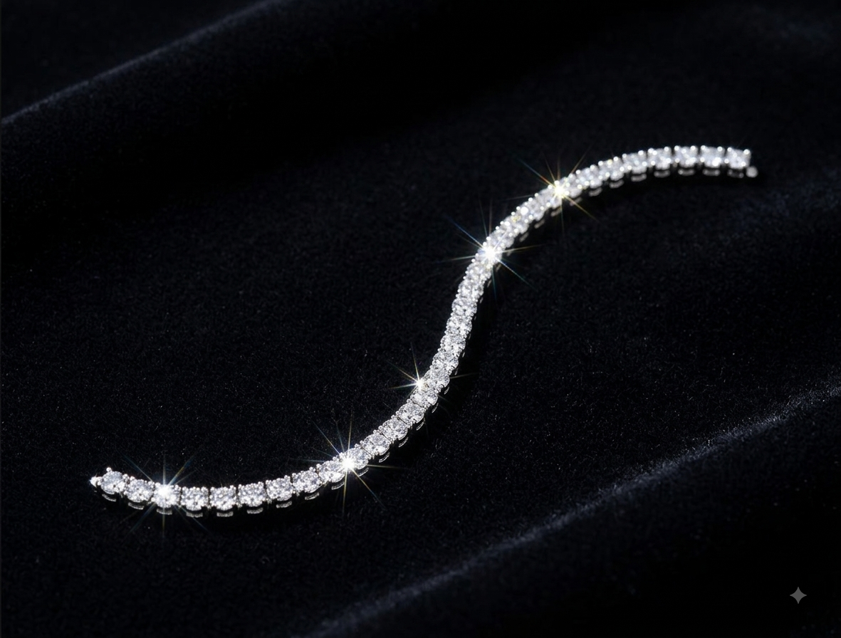 Crystal Tennis Bracelet