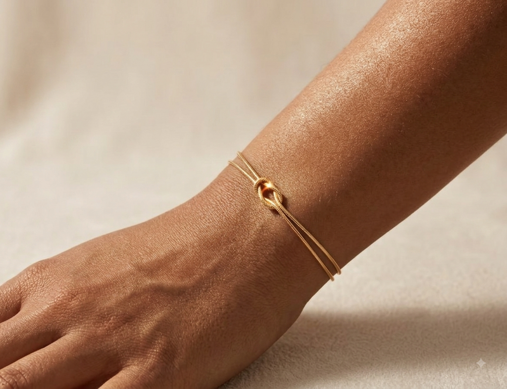 The Gold Knot Bracelet