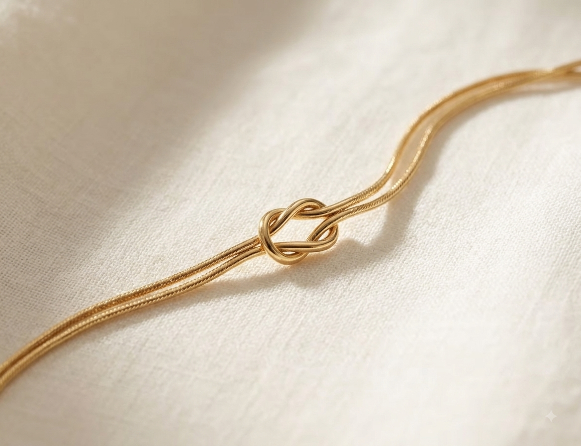 The Gold Knot Bracelet